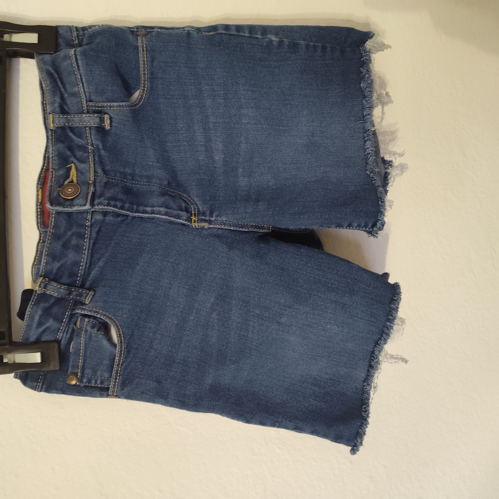 Women's Blue Denim Shorts